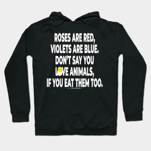 Vegan Activist Graphics #takingblindfoldsoff 51 Hoodie